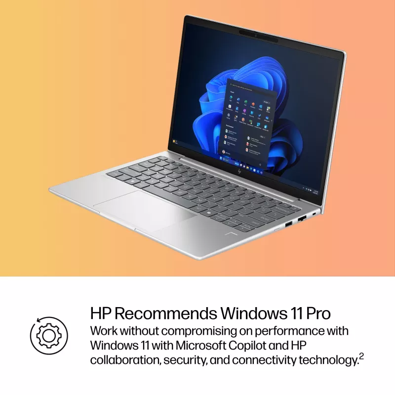 HP EliteBook 6 G1i AD3K6ET portátil AI, Intel Core Ultra 7 255U, 33,8 cm (13,3 pulgadas) WUXGA IPS, 32 GB DDR5, 1 TB SSD, Wi-Fi 7, Windows 11 Pro