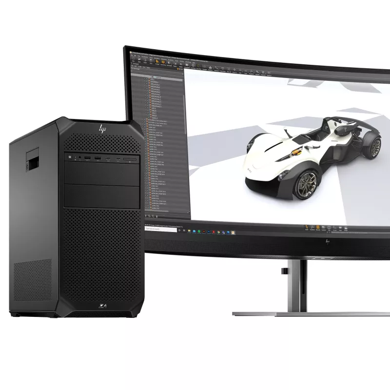 HP Z4 G5 estación de trabajo, Intel Xeon W3-2535, 64 GB, SSD de 1 TB, NVIDIA RTX 4000 Ada, Windows 11 Pro