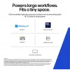 HP Z2 G1i Intel Core Ultra 7 265 16 GB DDR5-SDRAM 512 GB SSD NVIDIA RTX A400 Windows 11 Pro Mini PC Workstation Workstation de IA, PC de IA Negro