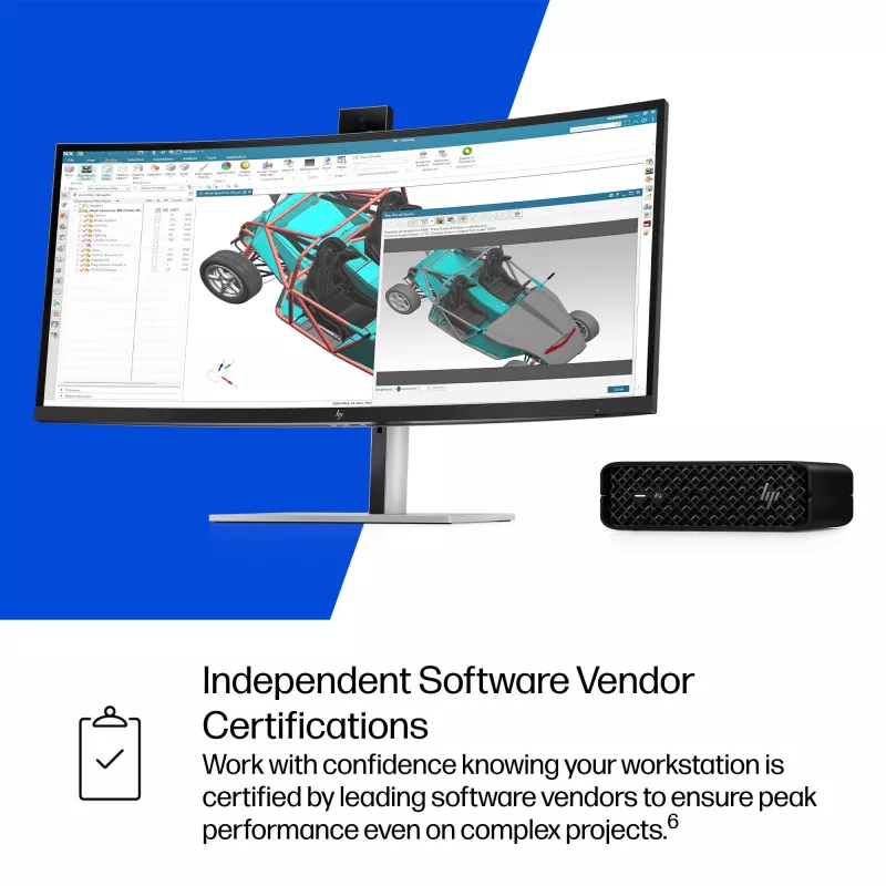HP Z2 G1i Intel Core Ultra 7 265 32 GB DDR5-SDRAM NVIDIA RTX A400 Windows 11 Pro Mini PC Workstation Workstation de IA, PC de IA