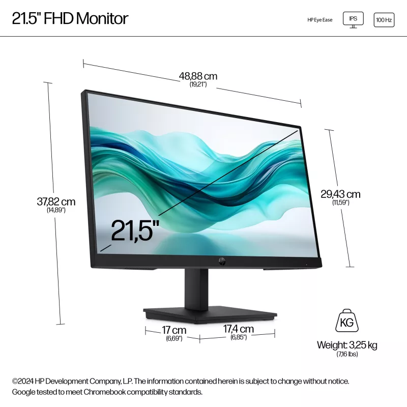 Monitor HP Series 3 Pro 21,5