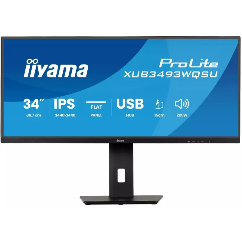 Monitor IIYAMA ProLite XUB3493WQSU-B6 34