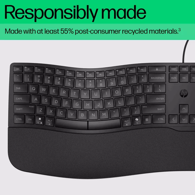 Teclado con cable HP 480 Comfort