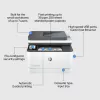 Impresora HP LaserJet Pro 3002dn Láser Gris Blanco