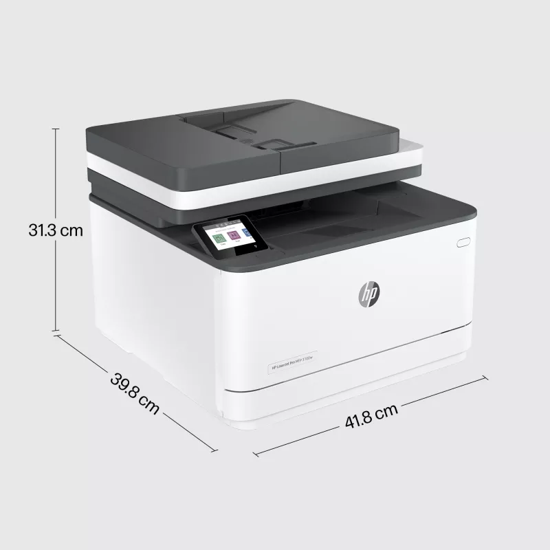 Impresora HP LaserJet Pro 3002dn Láser Gris Blanco