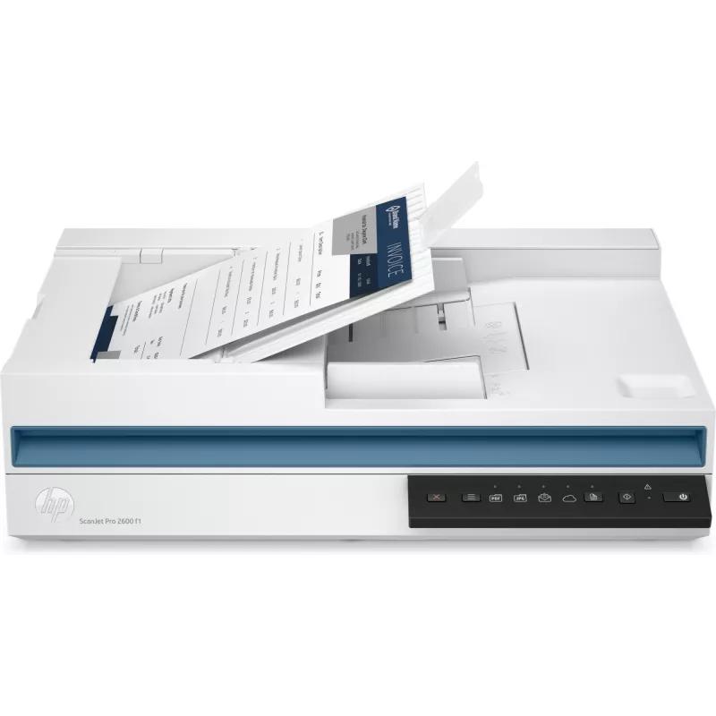 HP Scanjet Pro 2600 f1 Escáner de sobremesa y ADF 600 x 600 DPI A4 Blanco