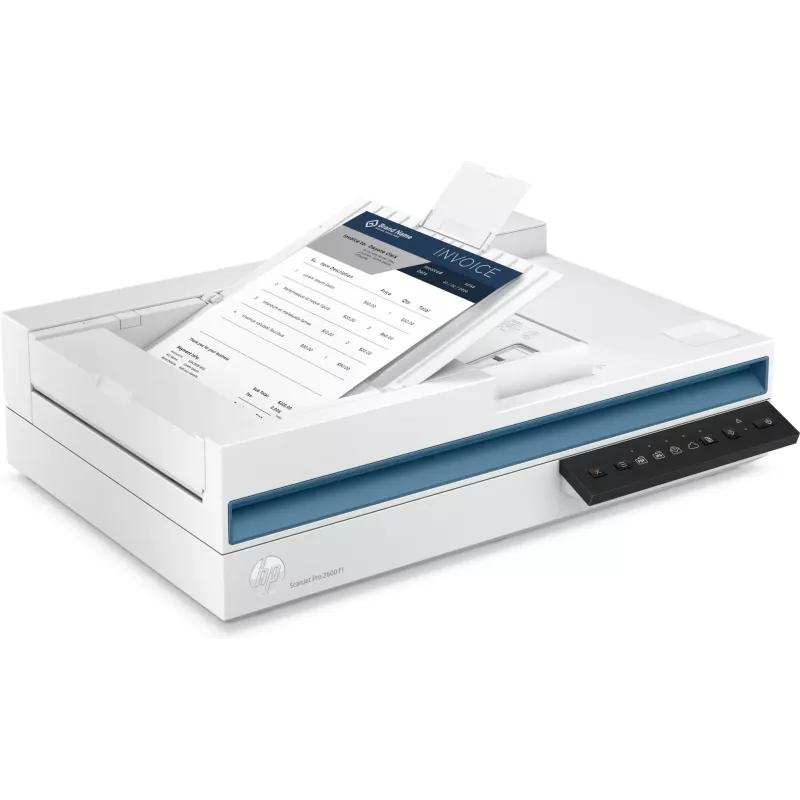 HP Scanjet Pro 2600 f1 Escáner de sobremesa y ADF 600 x 600 DPI A4 Blanco
