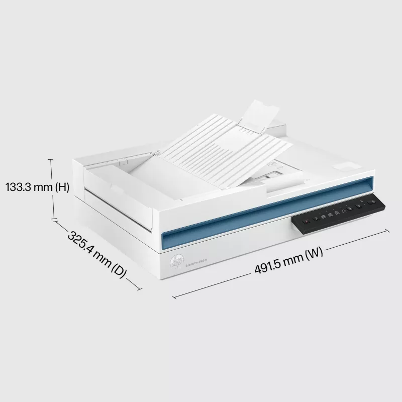 HP Scanjet Pro 3600 f1 Escáner de sobremesa y ADF 1200 x 1200 DPI A4 Blanco