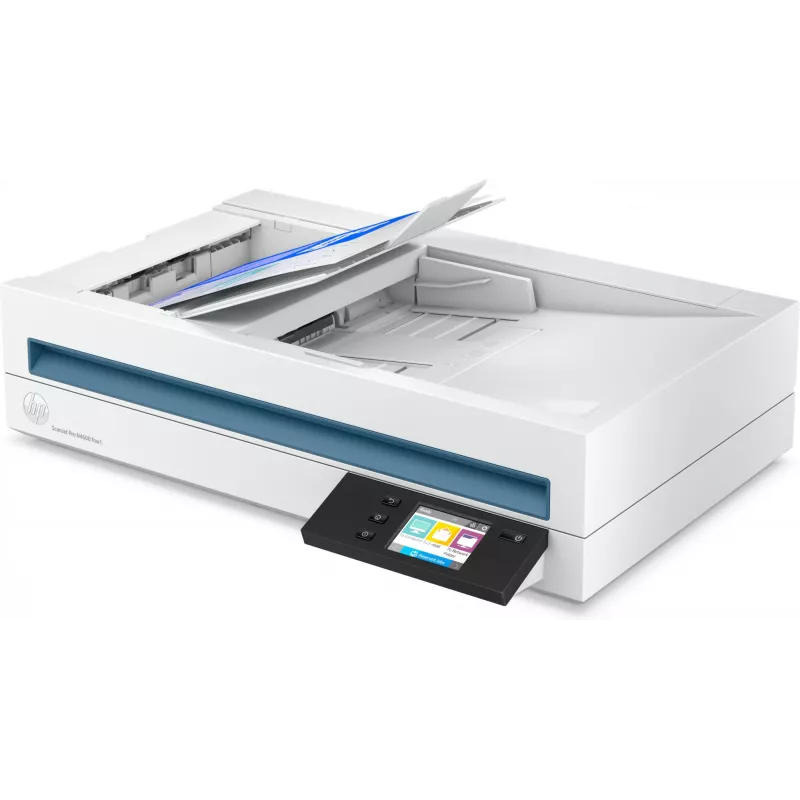 HP Scanjet Pro N4600 fnw1 Escáner de sobremesa y ADF 1200 x 1200 DPI A5 Blanco