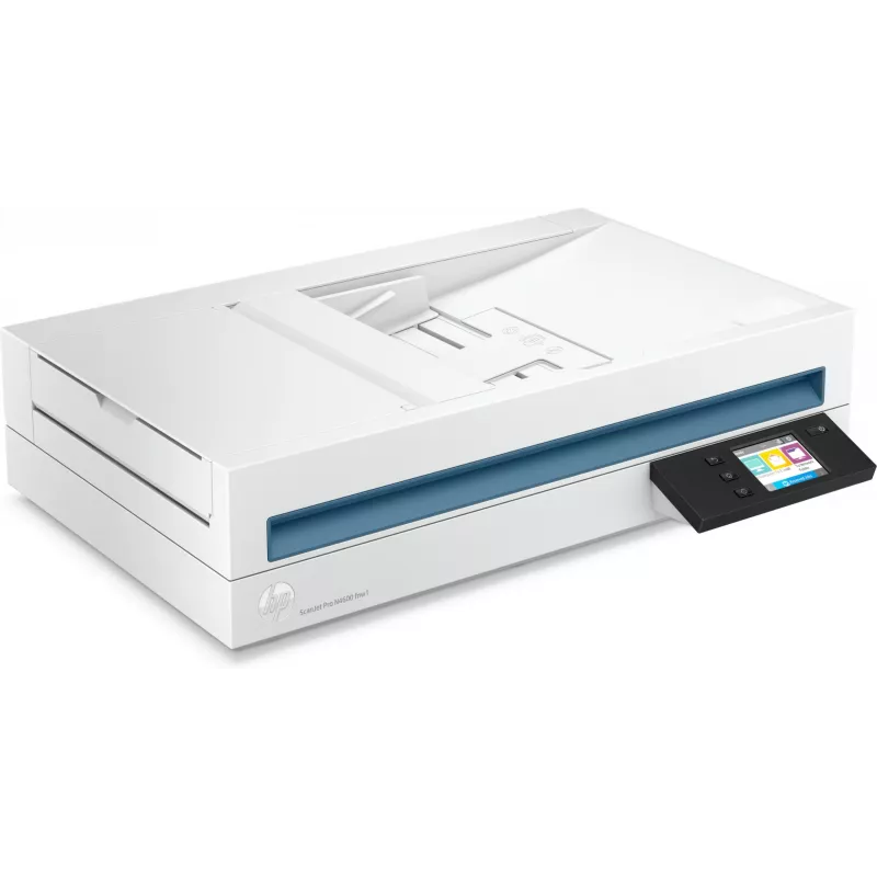 HP Scanjet Pro N4600 fnw1 Escáner de sobremesa y ADF 1200 x 1200 DPI A5 Blanco