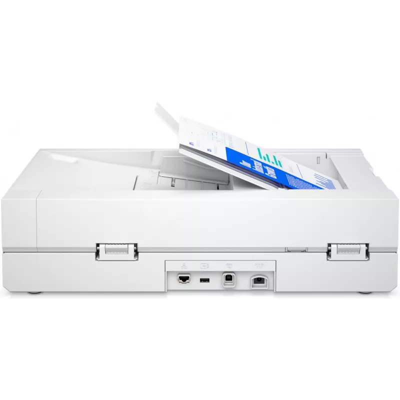 HP Scanjet Pro N4600 fnw1 Escáner de sobremesa y ADF 1200 x 1200 DPI A5 Blanco