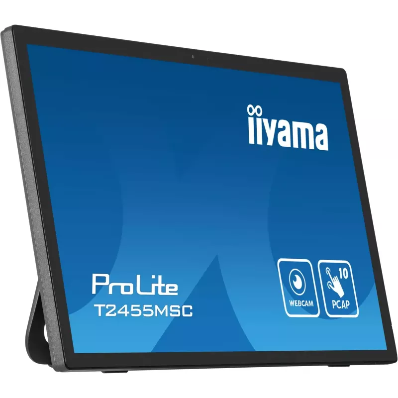 iiyama T2455MSC-B1 Monitor de ordenador 61 cm (24 inch) 1920 x 1080 píxeles Full HD LED Táctil Negro