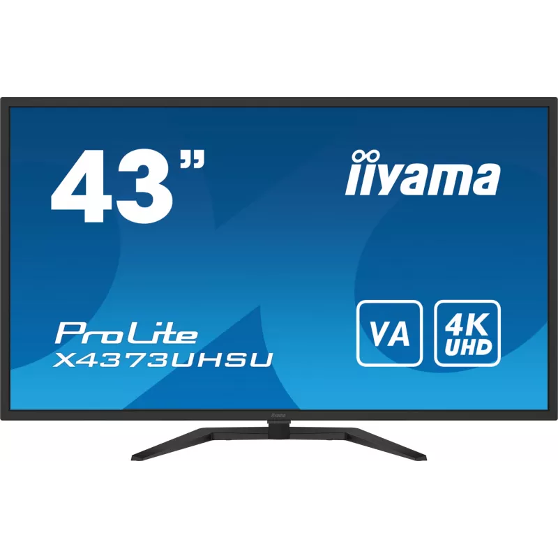 iiyama ProLite X4373UHSU-B1 Monitor de ordenador 108 cm (42,5 inch) 3840 x 2160 píxeles 4K Ultra HD Negro