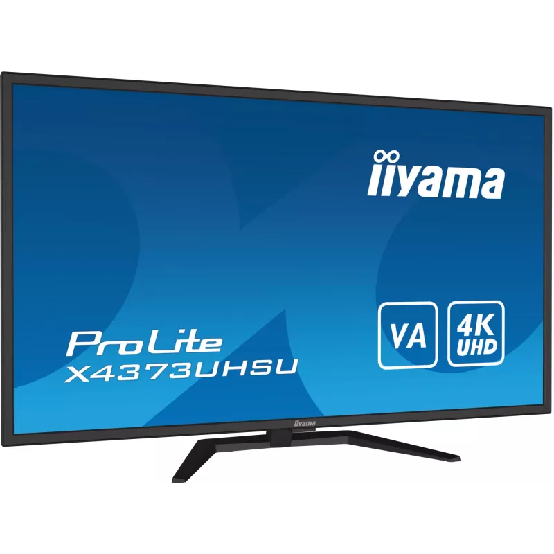 iiyama ProLite X4373UHSU-B1 Monitor de ordenador 108 cm (42,5 inch) 3840 x 2160 píxeles 4K Ultra HD Negro