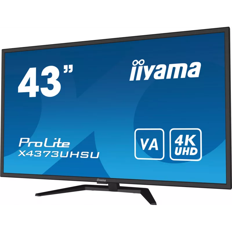 iiyama ProLite X4373UHSU-B1 Monitor de ordenador 108 cm (42,5 inch) 3840 x 2160 píxeles 4K Ultra HD Negro