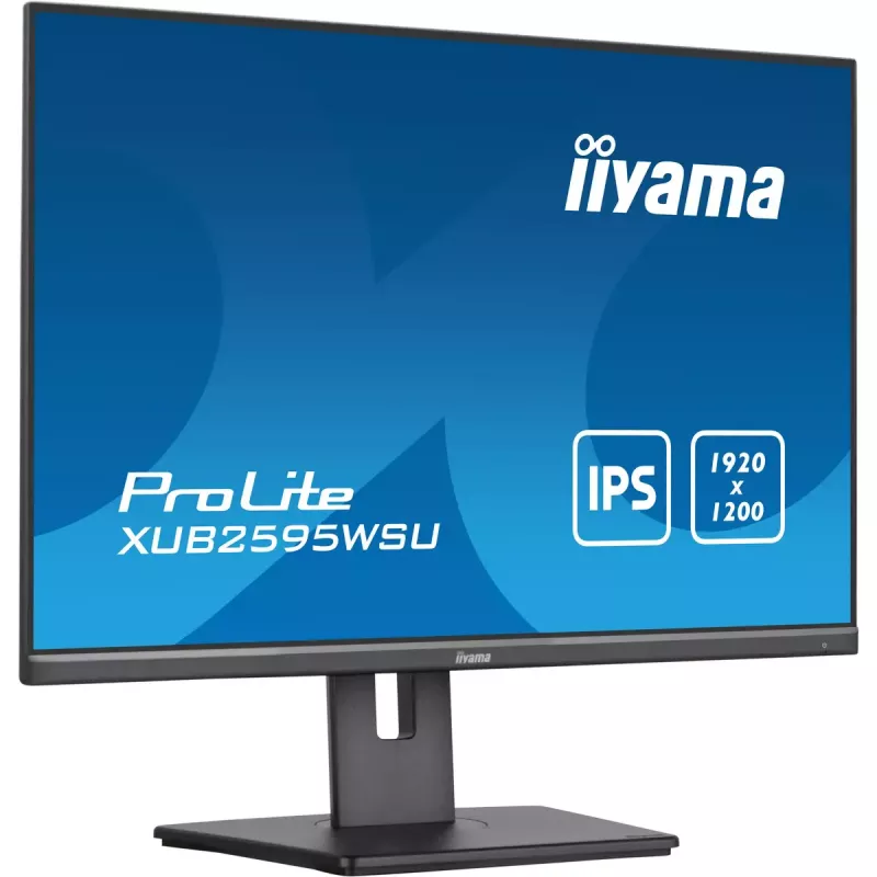 iiyama ProLite XUB2595WSU-B5 Monitor de ordenador 63,5 cm (25 inch) 1920 x 1200 píxeles WUXGA LED Negro