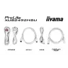 iiyama XUB2492HSU-W6 Monitor de ordenador 60,5 cm (23,8 inch) 1920 x 1080 píxeles Full HD LED Blanco
