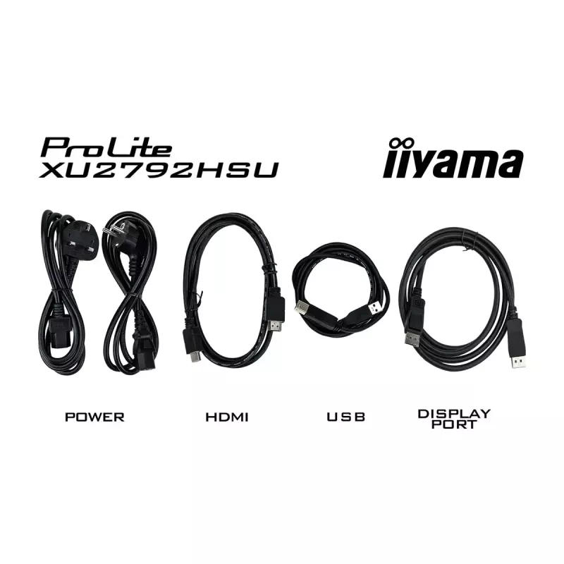 iiyama ProLite XU2792HSU-B6 Monitor de ordenador 68,6 cm (27 inch) 1920 x 1080 píxeles Full HD LED Negro