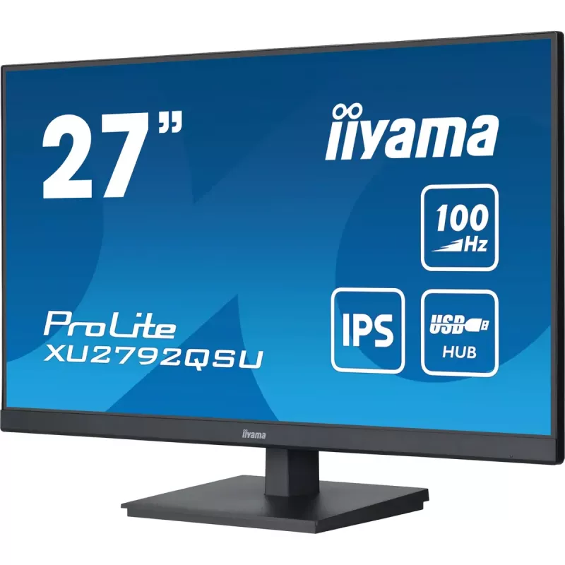 iiyama ProLite Monitor de ordenador 68,6 cm (27 inch) 2560 x 1440 píxeles Quad HD LED Negro