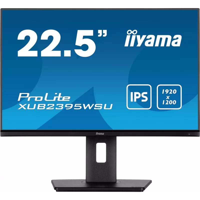 iiyama ProLite XUB2395WSU-B5 Monitor de Ordenador 57,1 cm (22,5 inch) 1920 x 1200 Píxeles WUXGA LED Negro