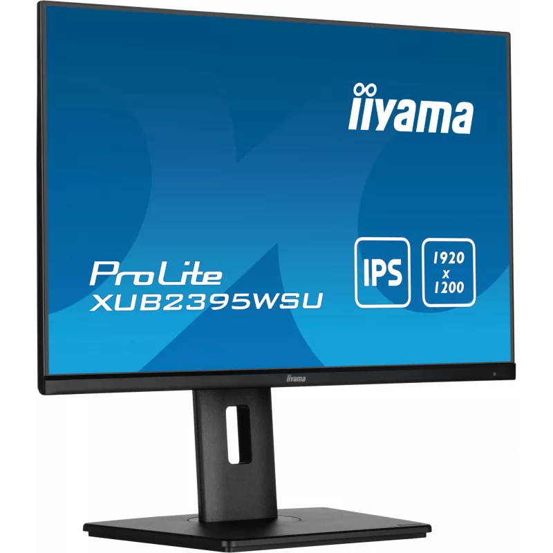 iiyama ProLite XUB2395WSU-B5 Monitor de Ordenador 57,1 cm (22,5 inch) 1920 x 1200 Píxeles WUXGA LED Negro