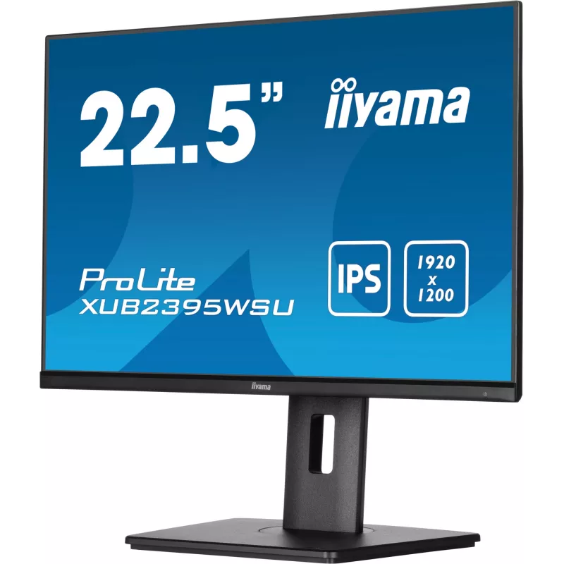 iiyama ProLite XUB2395WSU-B5 Monitor de Ordenador 57,1 cm (22,5 inch) 1920 x 1200 Píxeles WUXGA LED Negro