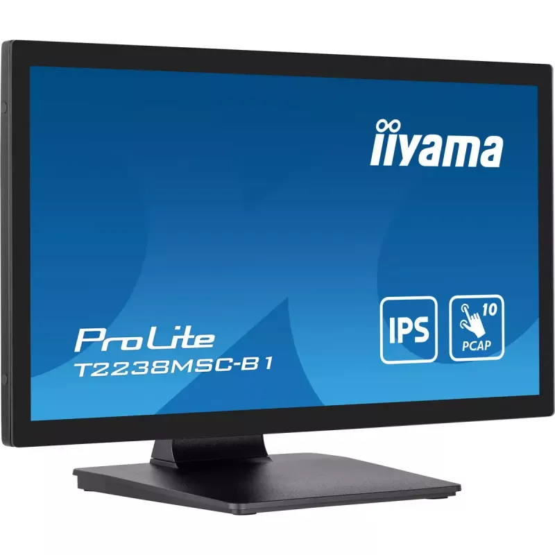iiyama ProLite T2238MSC-B1 Monitor de Ordenador 54,6 cm (21,5 inch) 1920 x 1080 Píxeles Full HD LED Pantalla Táctil Negro
