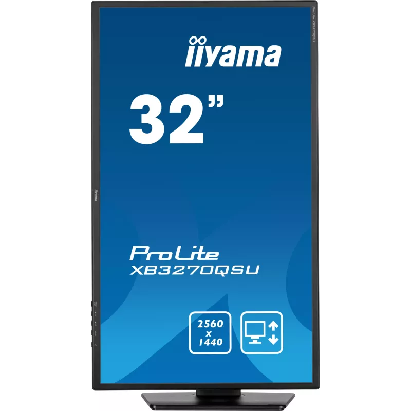 iiyama ProLite XB3270QSU-B1 Monitor de Ordenador 80 cm (31,5 inch) 2560 x 1440 Píxeles Quad HD LED Negro