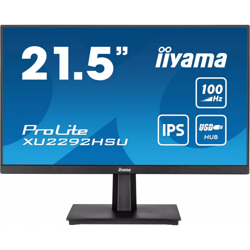 iiyama ProLite XU2292HSU-B6 Monitor de Ordenador 54,6 cm (21,5 inch) 1920 x 1080 Píxeles Full HD LED Negro