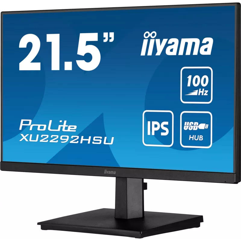 iiyama ProLite XU2292HSU-B6 Monitor de Ordenador 54,6 cm (21,5 inch) 1920 x 1080 Píxeles Full HD LED Negro