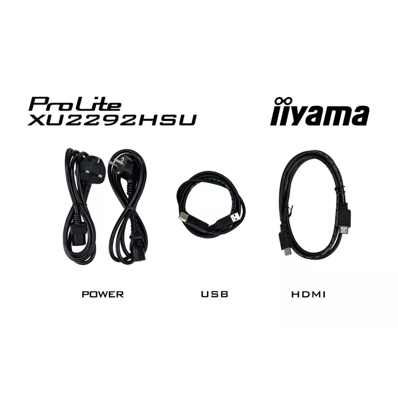 iiyama ProLite XU2292HSU-B6 Monitor de Ordenador 54,6 cm (21,5 inch) 1920 x 1080 Píxeles Full HD LED Negro