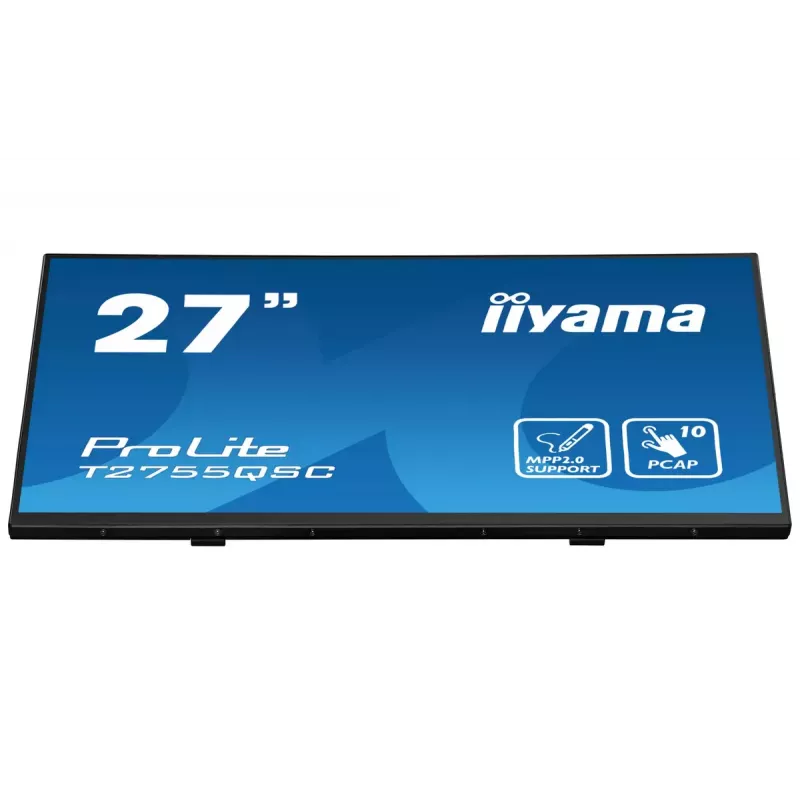 iiyama ProLite T2755QSC-B1 Monitor de Ordenador 68,6 cm (27 inch) 2560 x 1440 Píxeles Quad HD LCD Pantalla Táctil Negro