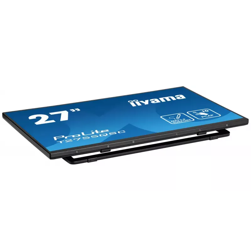 iiyama ProLite T2755QSC-B1 Monitor de Ordenador 68,6 cm (27 inch) 2560 x 1440 Píxeles Quad HD LCD Pantalla Táctil Negro