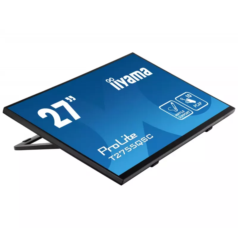 iiyama ProLite T2755QSC-B1 Monitor de Ordenador 68,6 cm (27 inch) 2560 x 1440 Píxeles Quad HD LCD Pantalla Táctil Negro