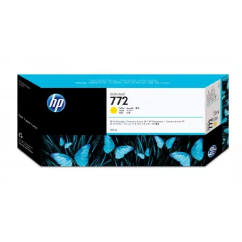 HP 772 300 ml Cartucho de Tinta Amarillo DesignJet, HP Designjet Z5200 Impresora PostScript, Impresión Térmica, Amarillo, Singapur, 283 mm, 41 mm
