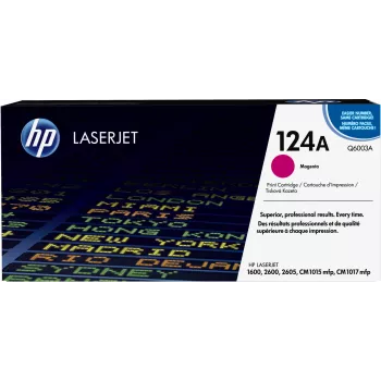 HP 124A Tóner Original LaserJet Magenta, 2000 Páginas, Magenta, 1 Ud.