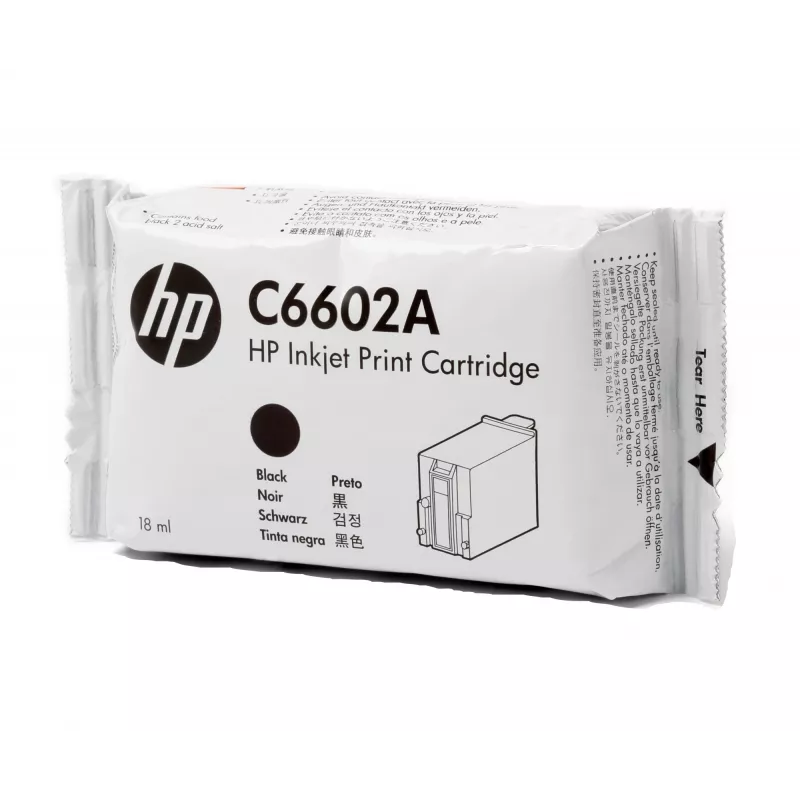 HP TIJ 1.0b 1 C6602A Cartucho Negro