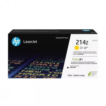 HP 214Z ultra alto rendimiento amarillo cartucho de tóner original LaserJet