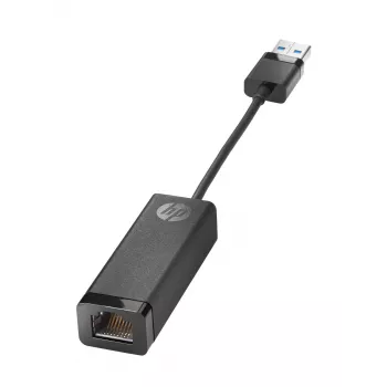 HP USB 3.0 a Gigabit RJ45 adaptador G2, con cable, USB, Ethernet, negro