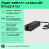 HP USB 3.0 a Gigabit RJ45 adaptador G2, con cable, USB, Ethernet, negro