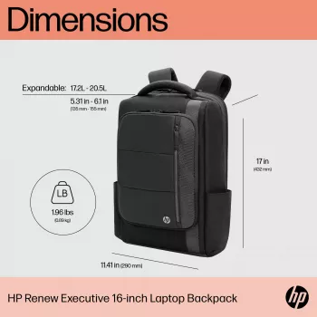 HP Renew Executive mochila para portátil de 16