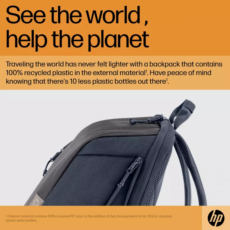 HP Travel 18 litros 15.6 Iron gris mochila para portátil