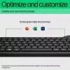 HP 475 teclado inalámbrico dual mode, tamaño completo (100%), inalámbrico, RF Wireless + Bluetooth, membrana, negro