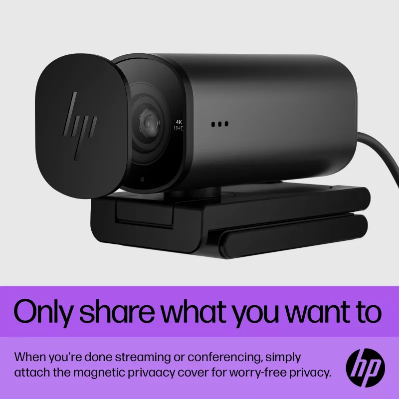 HP 325 webcam FHD, business, Windows 10, Windows 11, MacOS, 72 mm, 53,6 mm, 53,2 mm
