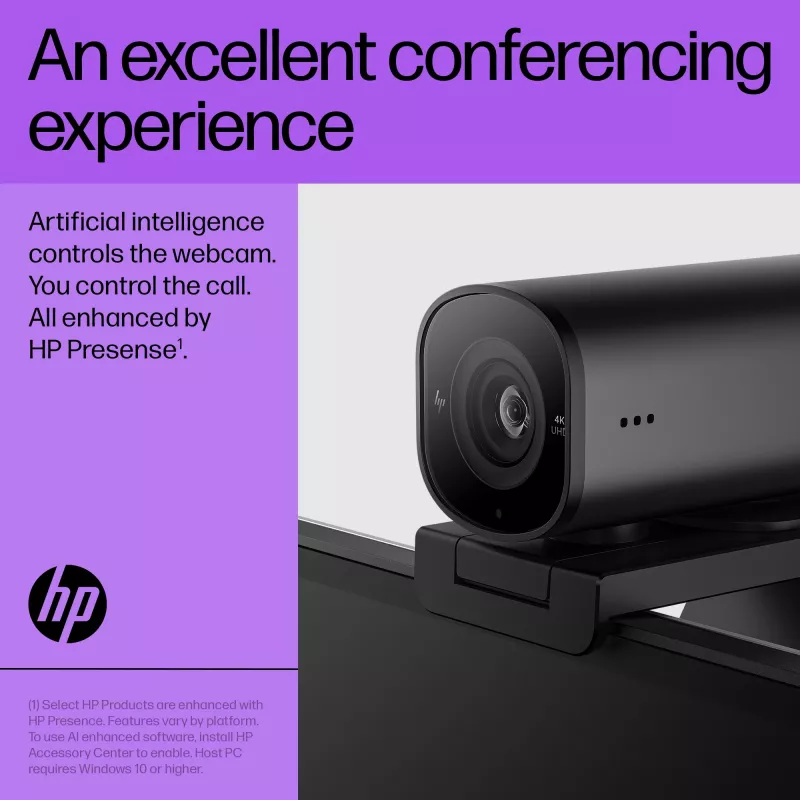 HP 325 webcam FHD, business, Windows 10, Windows 11, MacOS, 72 mm, 53,6 mm, 53,2 mm