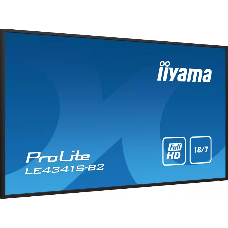 iiyama PROLITE LE4341S-B2 pantalla plana de señalización digital 108 cm (42,5