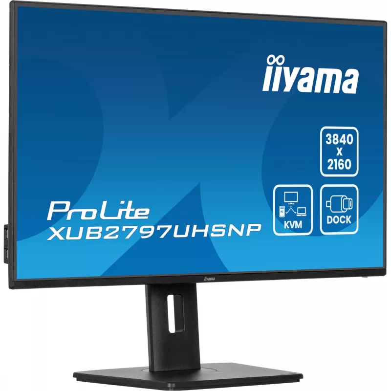 iiyama ProLite XUB2797UHSNP-B1 monitor de ordenador 68,6 cm (27 inch) 3840 x 2160 píxeles 4K Ultra HD LED negro