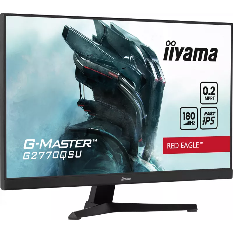 iiyama G-MASTER G2770QSU-B6 monitor de ordenador 68,6 cm (27 inch) 2560 x 1440 píxeles Wide Quad HD LED negro