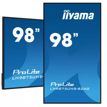 Pantalla plana de señalización digital iiyama LH9875UHS-B2AG 97,5