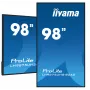 Pantalla plana de señalización digital iiyama LH9875UHS-B2AG 97,5